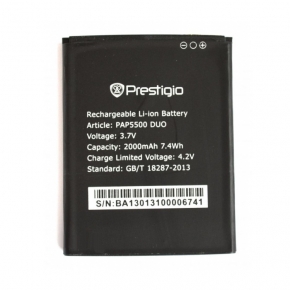 Оригинальный аккумулятор PAP5500 DUO для Prestigio PAP5500 Multiphone Duo